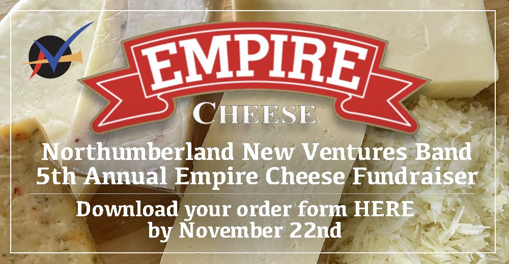 New Ventures Bands Empire Cheese Fundraiser